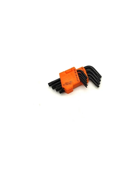 Rico 9 Parça Torx Uçlu Allen Anahtar Takımı Kısa Alyan Seti 013-RC3199 - Resim 2