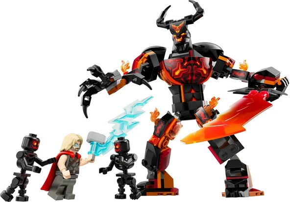 LEGO Marvel Thor, Surtur Yapım Figürüne Karşı 76289 – 8 Yaş ve Üzeri Yapım Seti (245 Parça) - 2