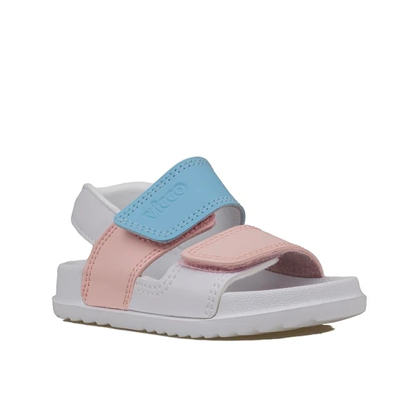 Vicco Beyaz Krixi Hafif Bebe Sandalet - 2