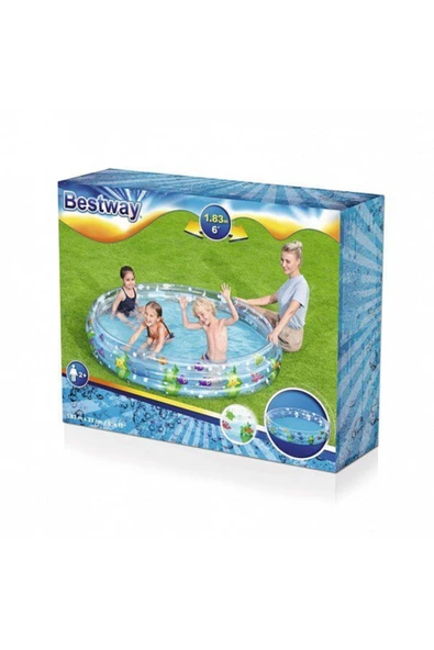 Bestway Şişme Çocuk Havuzu Okyanus Desenli - 2