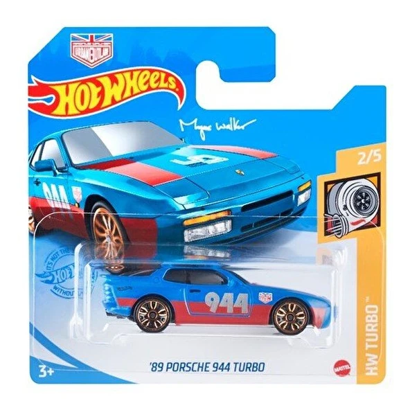 Hot Wheels Tekli Araba '89 Porsche 944 Turbo GTC38 ürün görseli