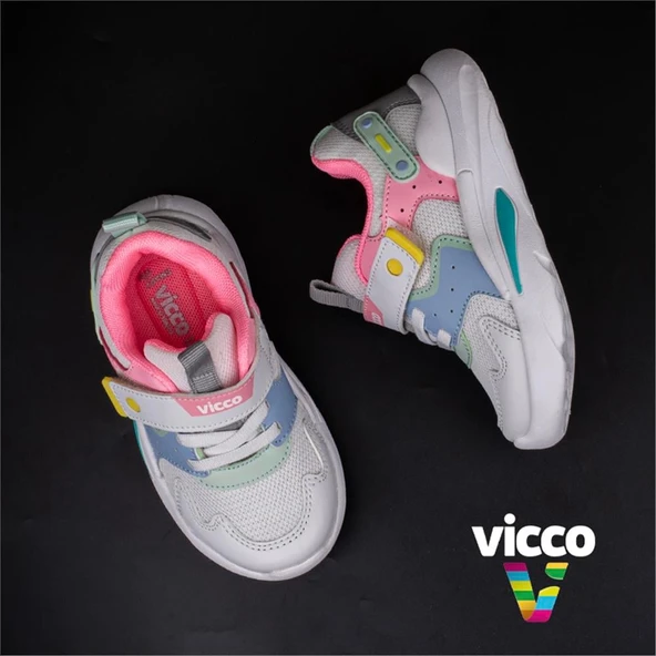 Vicco Beyaz Birdy Bebe Unisex Sneaker - Resim 6