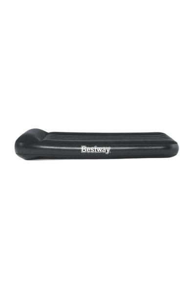 Bestway Kamp Yatak Flok Siyah Pompalı 188x99X30 - 3