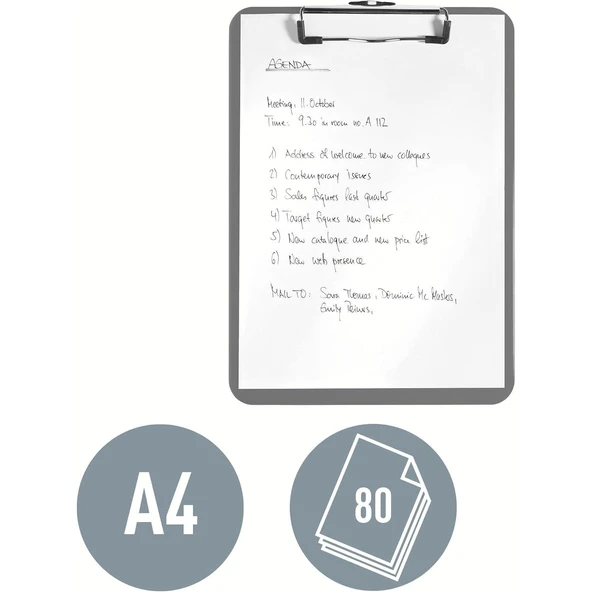 Leitz Active Wow A4 Plastik Kapaksız Sekreterlik Kırmızı - Resim 2