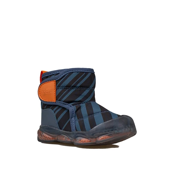 Vicco Mavi Helyum Cırtlı Işıklı İlk Adım Bebe Unisex Bot - 2