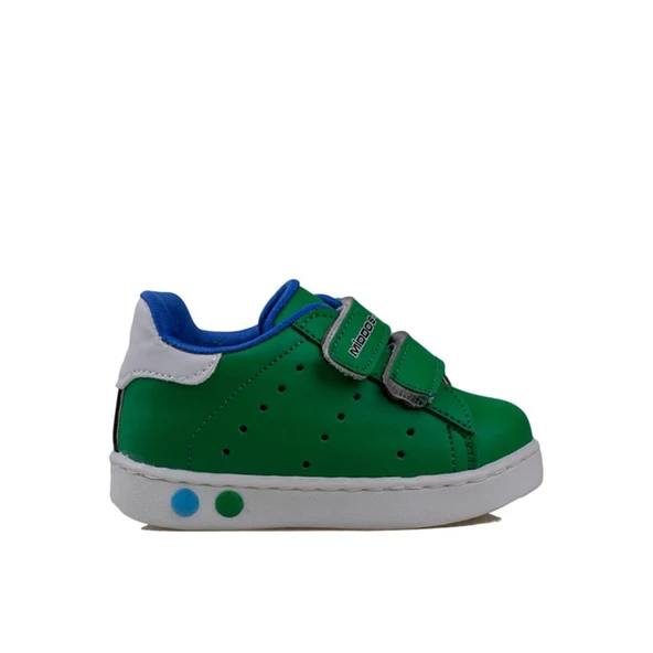 Trend Adımlar Yeşil Işıklı İlk Adım Bebe Sneaker - 1