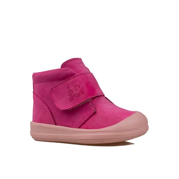 M2S Fuşya Cace Hakiki Deri Bebe Ortopedik Bot ürün görseli