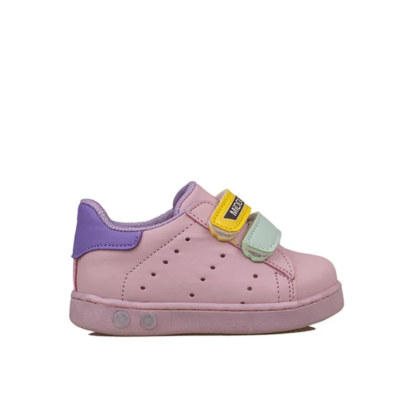 Trend Adımlar Pembe Yoyo İlk Adım Bebe Işıklı Sneaker ürün görseli