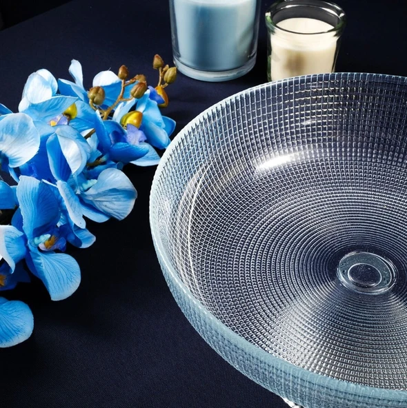 Fecra Loren Ayaklı Kase Natürel - 2