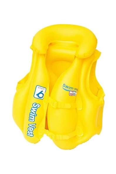 Bestway 51x46 Cm Can Yeleği Sarı - 1