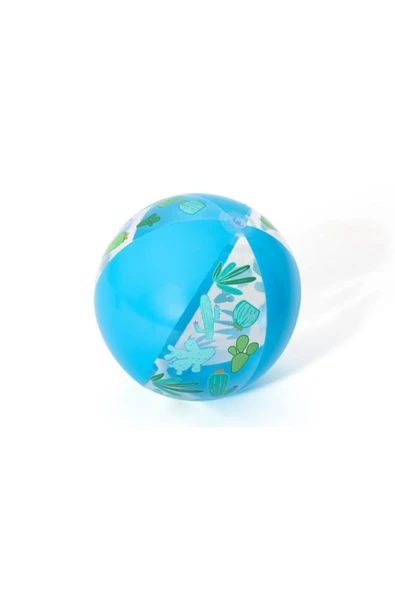 Bestway 51 Cm Şeffaf Desenli Deniz Topu - 5