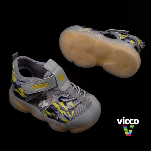 Vicco Gri Monrovia İlk Adım Bebe Unisex Sandalet - 6