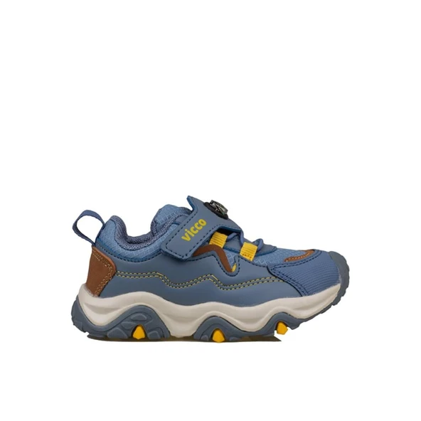 Vicco Mavi Shiro Bebe Kaymaz Taban Sneaker - 1