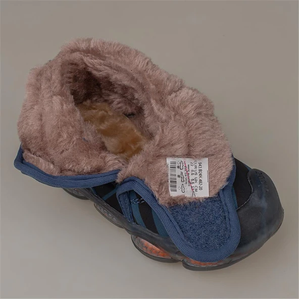 Vicco Mavi Helyum Cırtlı Işıklı İlk Adım Bebe Unisex Bot - 5