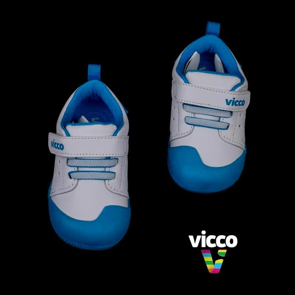 Vicco Mavi Oli Basic Unisex İlk Adım Günlük Ayakkabı - Resim 6