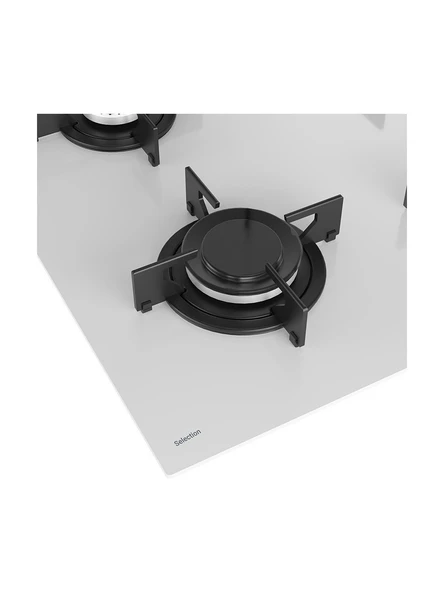 Altus Ala 159 DW Beyaz Cam Ankastre Ocak - 4