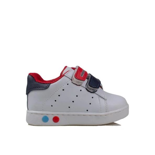 Trend Adımlar Kırmızı Işıklı İlk Adım Bebe Sneaker - 1