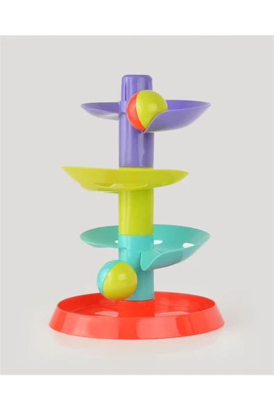 Let s Be Child Renkli Top Yuvarlama Kulesi - 3