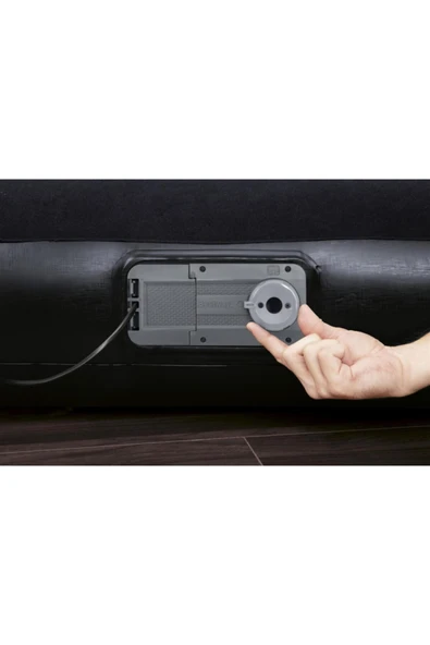 Bestway Kamp Yatak Flok Siyah Pompalı 188x99X30 - 8