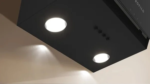 Profilo DVK6J360 Duvar Tipi Davlumbaz 60 CM Siyah - 4