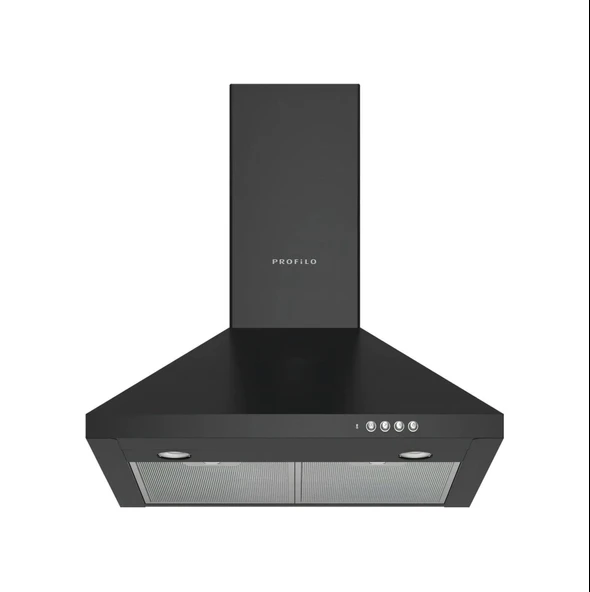 Profilo DVP6C461 Duvar Tipi Davlumbaz Siyah