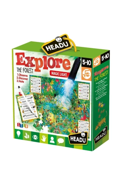 Headu Explore The Forest Puzzle 5-10 Yaş