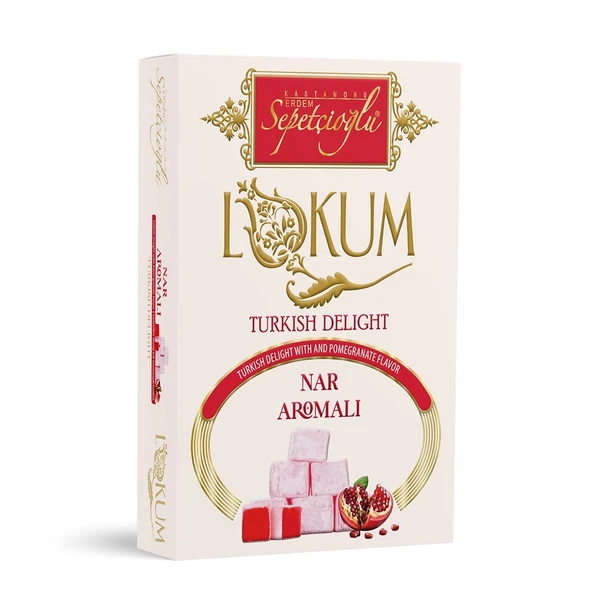 Nar Aromalı Lokum 270G ürün görseli