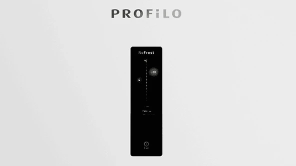 Profilo BD3076WCAP 526 LT No-Frost Kombi Tipi Buzdolabı - 2