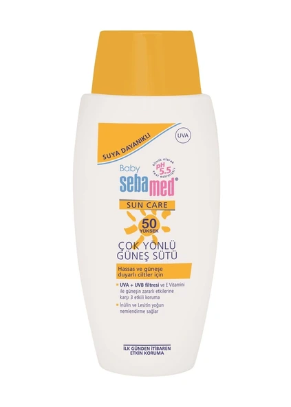 Sebamed Baby Sun Care Çok Yönlü Güneş Sütü SPF 50 100 ML