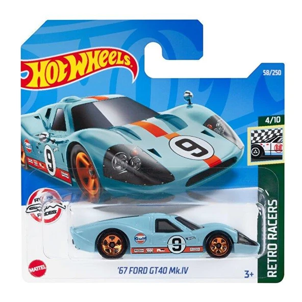 Hot Wheels Tekli Araba '67 Ford GT40 Mk.IV HCT72 ürün görseli