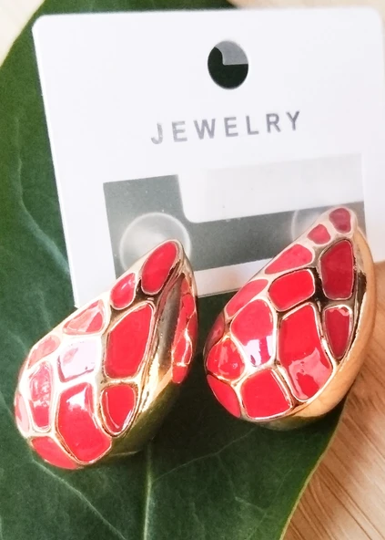 Monalisa Home Lüks Gösterişli Damla Model Küpe ürün görseli 1