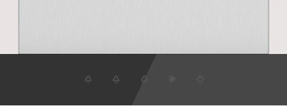 Profilo DVB6K760 Duvar Tipi Davlumbaz Siyah