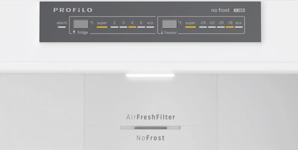 Profilo BD3055IEVN 483 LT No-Frost Kombi Tipi Buzdolabı - 3