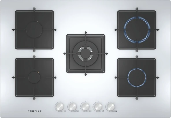 Profilo ON27Q2O12D Ankastre Ocak Beyaz ürün görseli