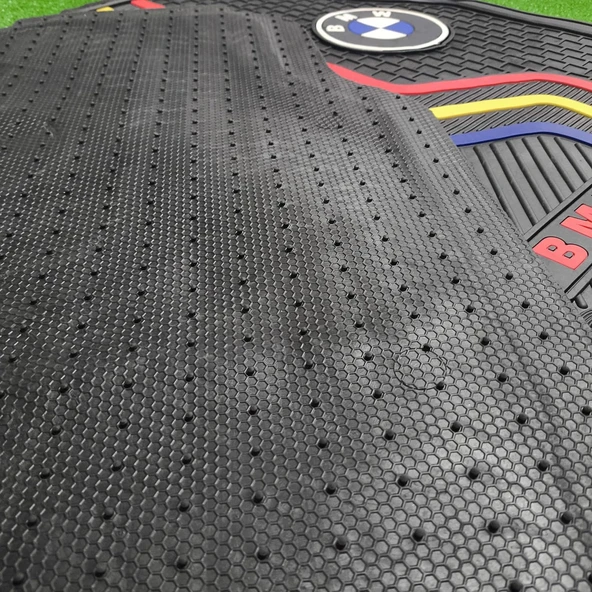 Üniversal BMW Latex Kauçuk-5 parça-Paspas-Kaydırmaz Taban-1.Sınıf İthal Ürün - 4