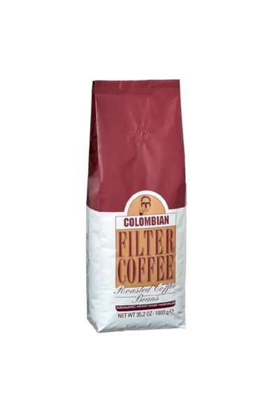 Mehmet Efendi Colombian Çekirdek Kahve 1000 gr 2 Adet - 2 kg ürün görseli