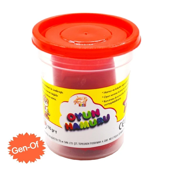 Gen-Of Oyun Hamuru 100 gr Renk Seçenekli