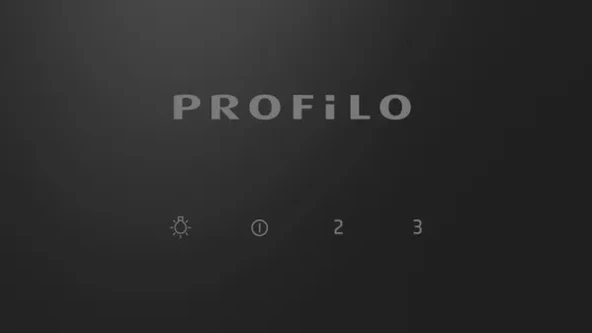 Profilo DVK6J360 Duvar Tipi Davlumbaz 60 CM Siyah - 3