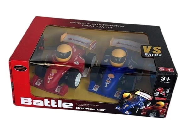 Uzaktan Kumandalı Şarjlı 2 Li Formula 1 Yarış Arabası 0490 - 1
