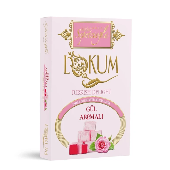 Gül Aromalı Lokum 270G ürün görseli