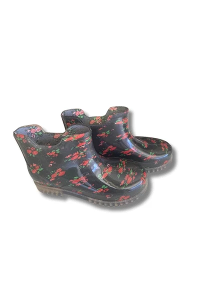 Potin Kadın Yağmur Botu 36-40 Kırmızı - 3