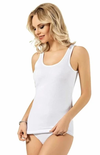 Kadın Geniş Askılı Atlet - Kota 6020 - Resim 2