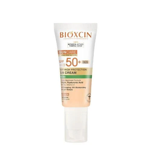 Bioxcin Sun Care SPF50+ Renkli Yağlı Cilt Çok Yüksek Korumalı Güneş Kremi 50 ml ürün görseli