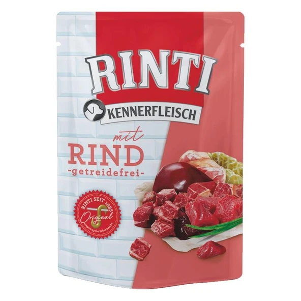 Rinti Dana Etli Köpek Yaş Maması 400 Gr ürün görseli 1