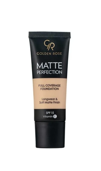 Golden Rose Matte Perfection Foundation No:Natural 4 - 1