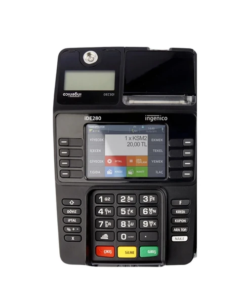 Ingenico IDE280 Yazar Kasa Pos Temassız Ödeme Özellikli - 2