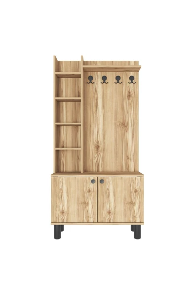 Kalender Dekor Evin-1 Bohem Ayaklı Ayakkabılık Portmanto Vestiyer - Resim 6