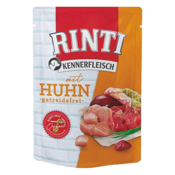 Rinti Tavuk Etli Köpek Yaş Maması 400 Gr ürün görseli 1