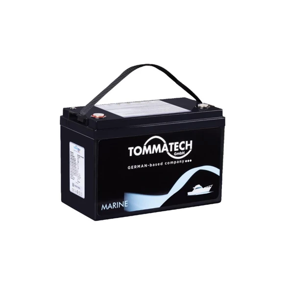 TommaTech Marine ABS Kasa Batarya 12.8V 100Ah LFP Lityum Batarya ürün görseli