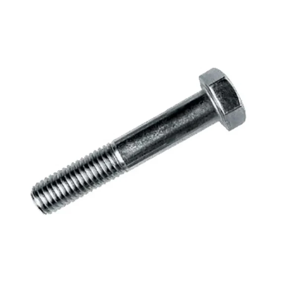 DIN 931 Altı Köşe Başlı Cıvata – 10.9 Kalite Yarım Dişli Beyaz Galvanizli (M5–M24) M6 X85 - Resim 3